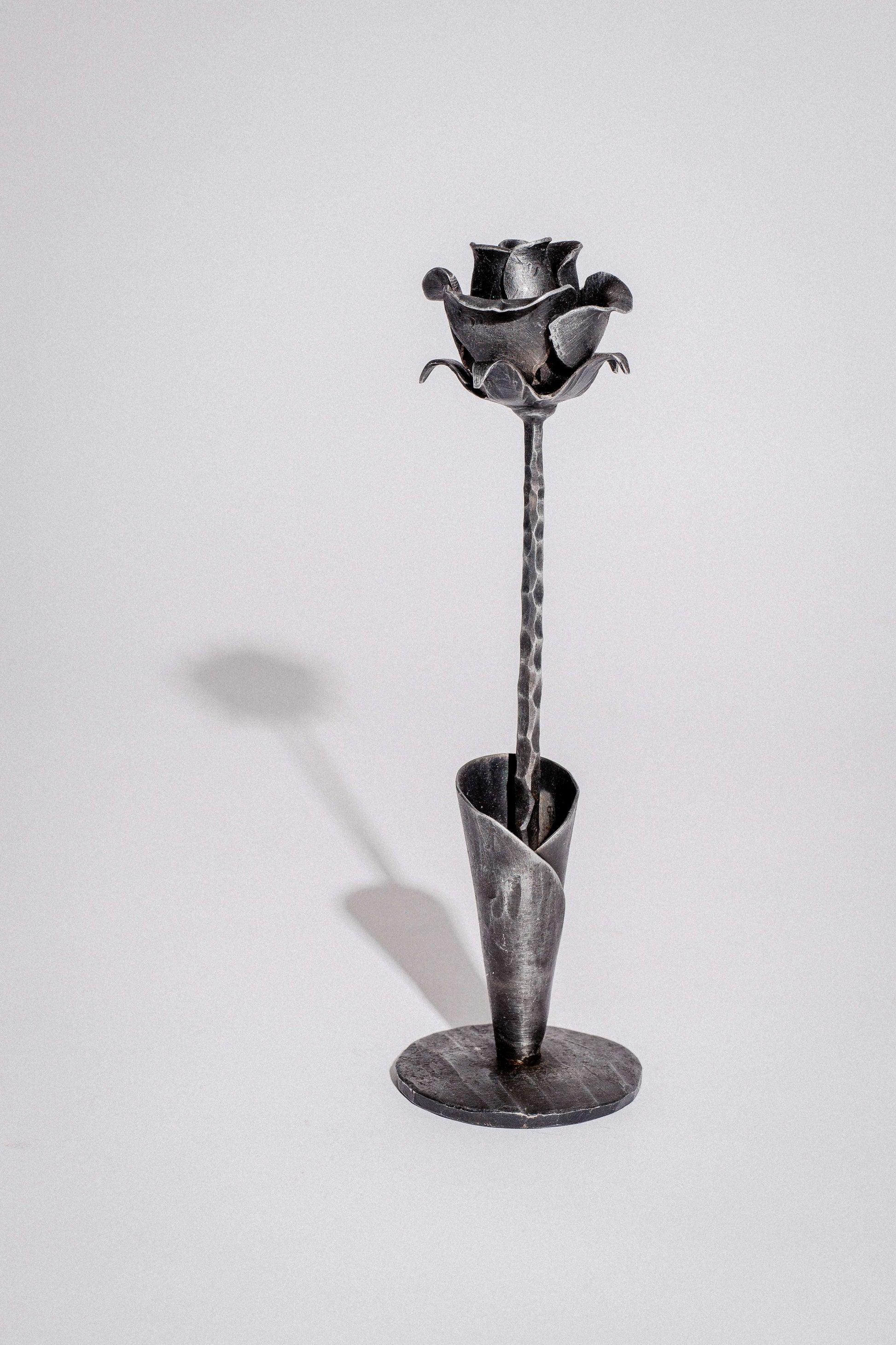 Geschmiedete Blume "Rose"