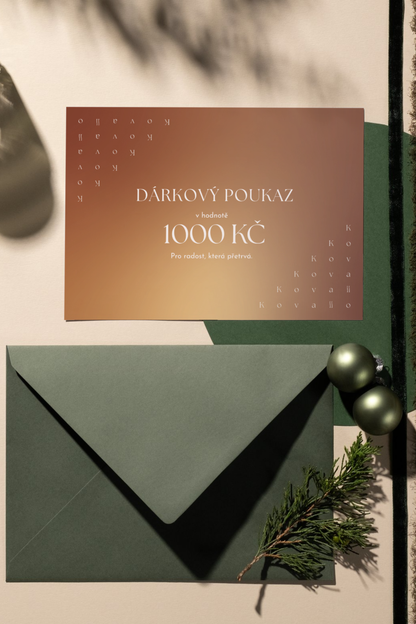 Dárková karta - PDF