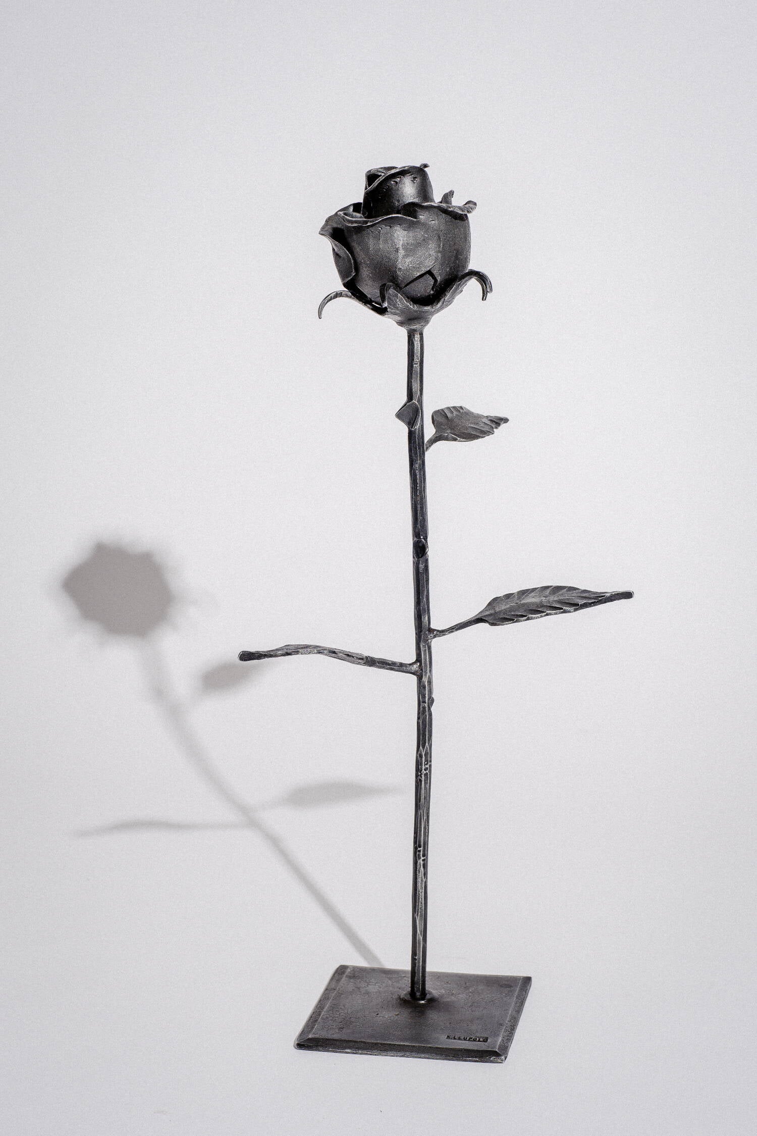 Geschmiedete Blume "Rose"