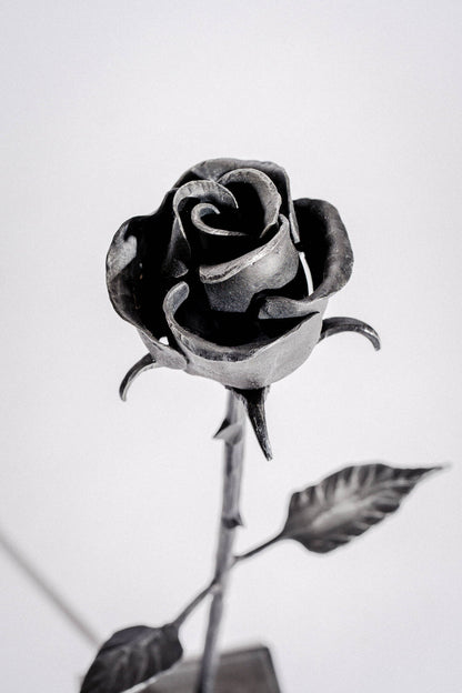 Geschmiedete Blume "Rose"