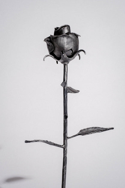 Geschmiedete Blume "Rose"