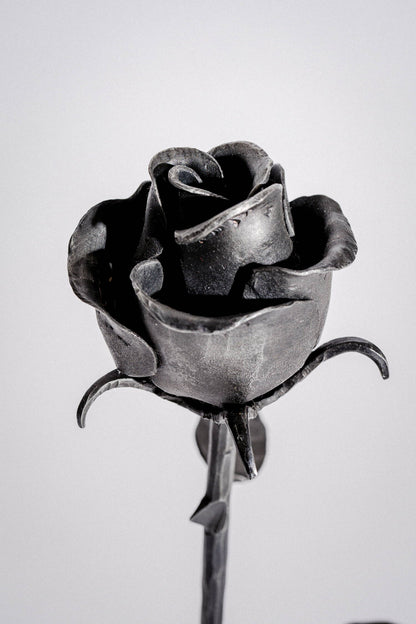 Geschmiedete Blume "Rose"