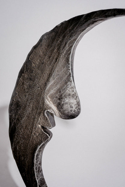 Geschmiedeter Kerzenständer "Mond"