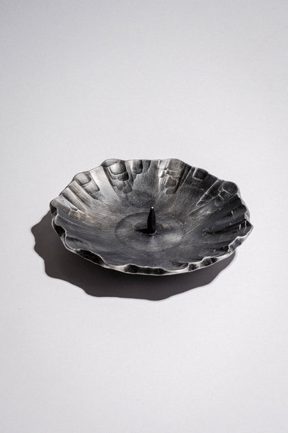 Geschmiedeter runder Kerzenständer