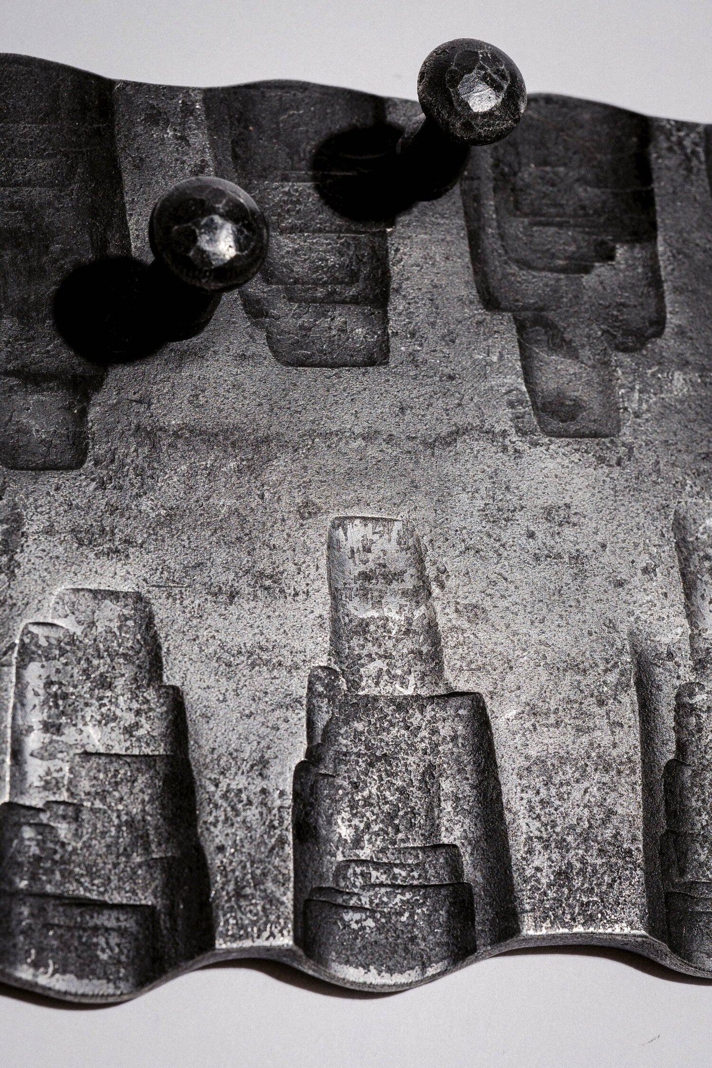 Geschmiedeter Wand-Schlüsselhalter IV.