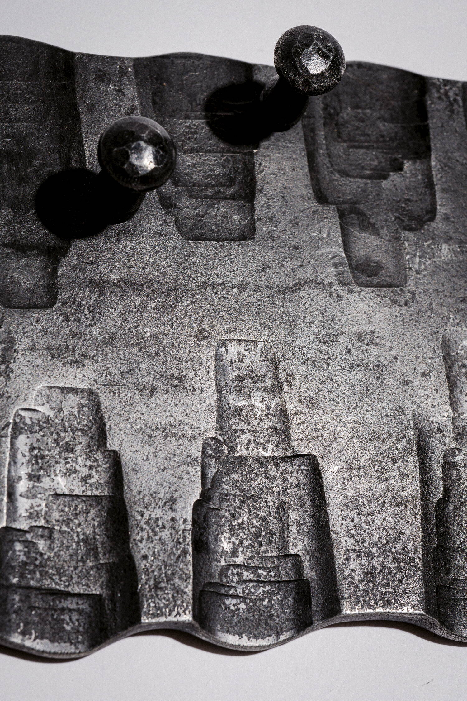 Geschmiedeter Wand-Schlüsselhalter IV.