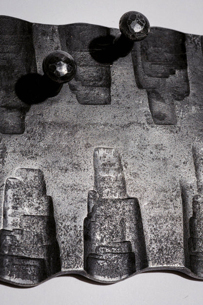 Geschmiedeter Wand-Schlüsselhalter IV.