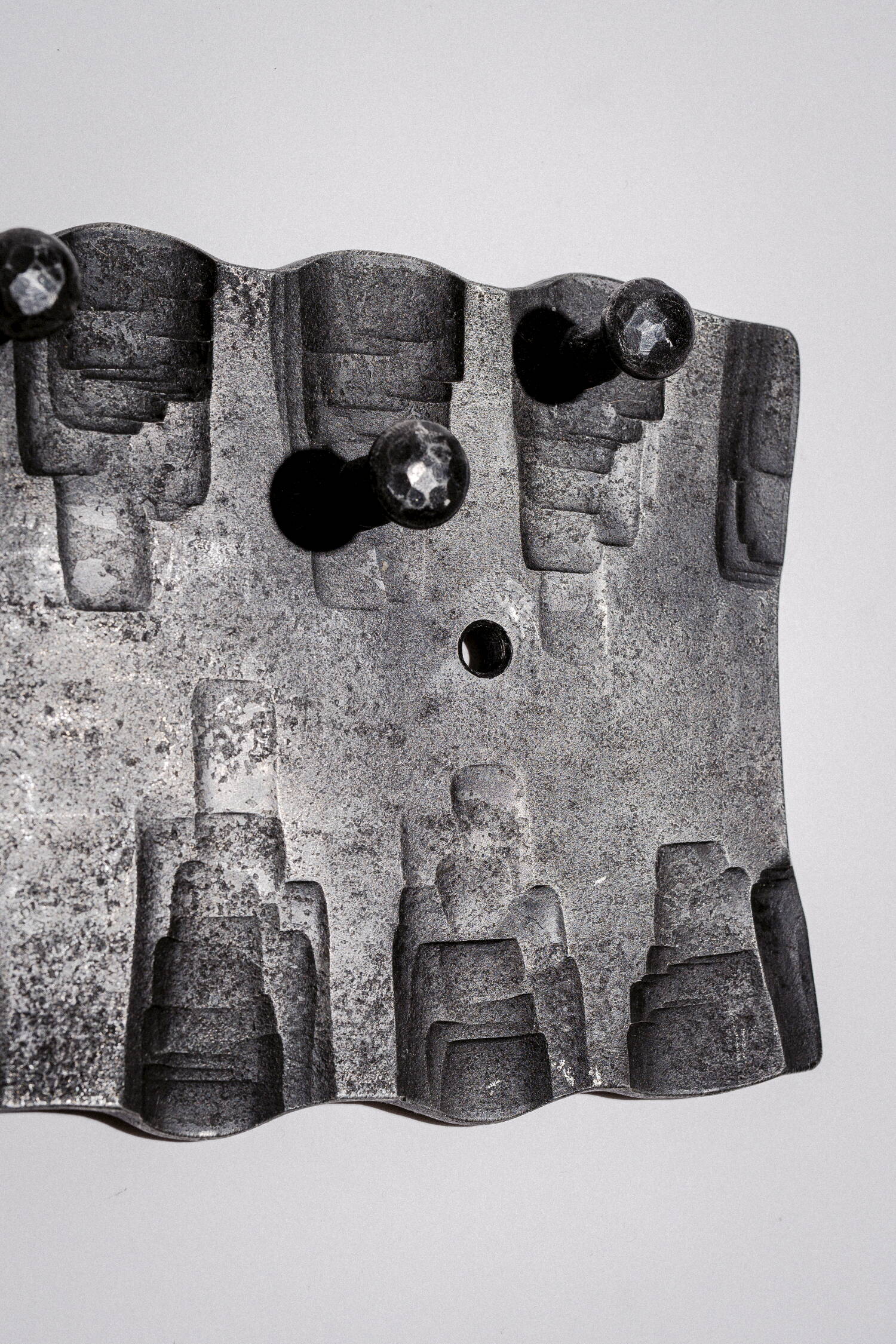 Geschmiedeter Wand-Schlüsselhalter IV.