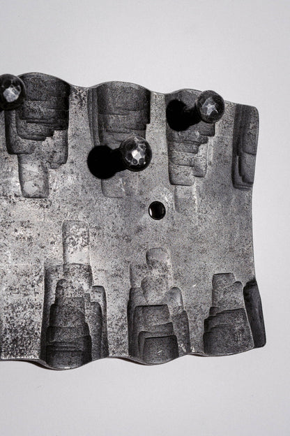 Geschmiedeter Wand-Schlüsselhalter IV.