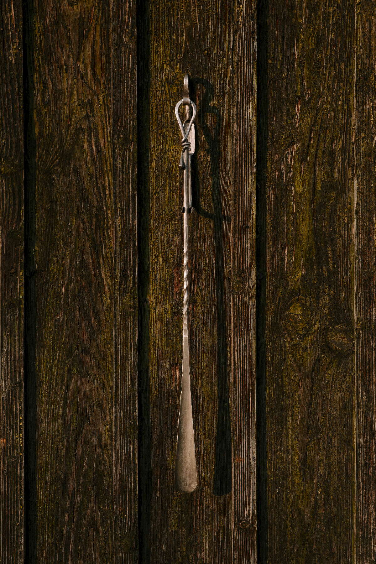 Der Schuhlöffel mit Griff