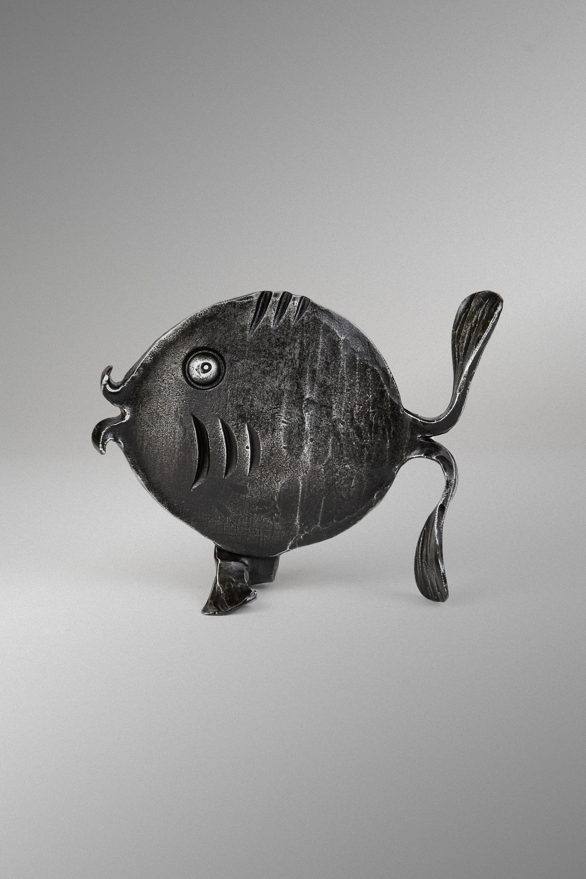 Handgeschmiedeter Fisch