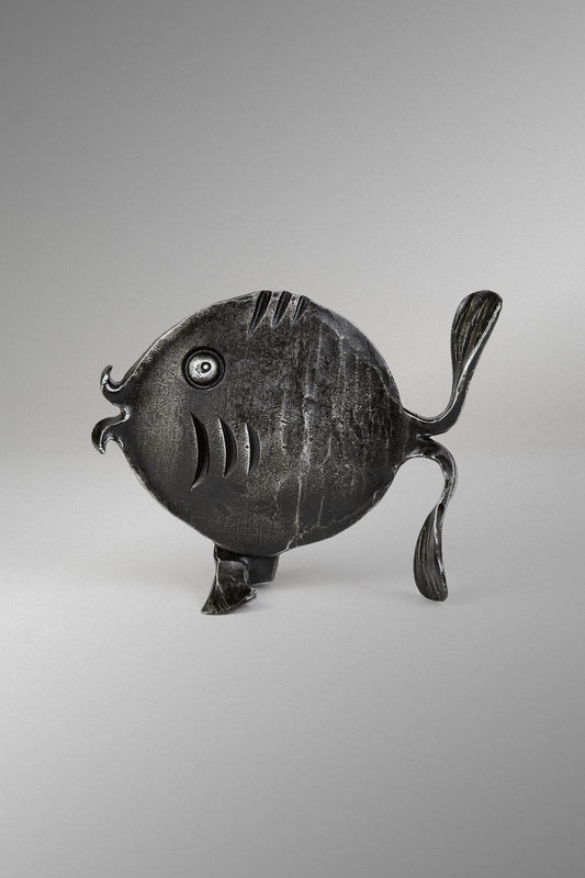 Handgeschmiedeter Fisch