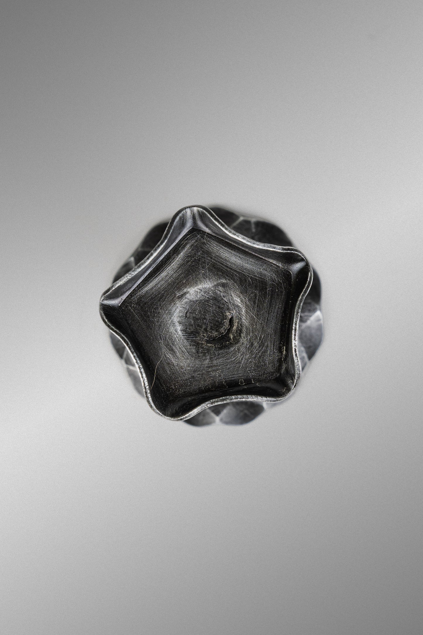 Geschmiedeter Kerzenhalter