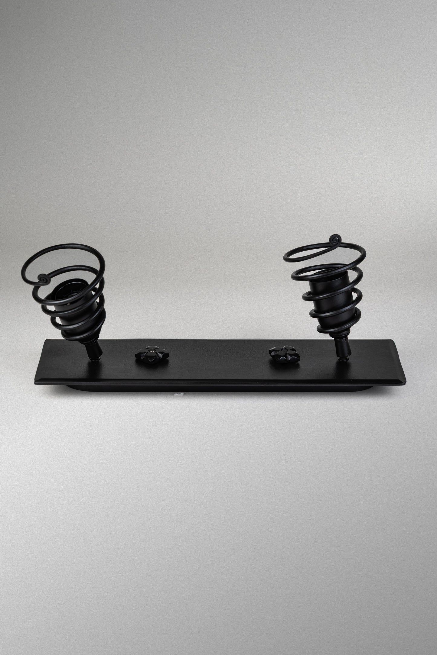 Geschmiedete Wandleuchte – Doppelversion