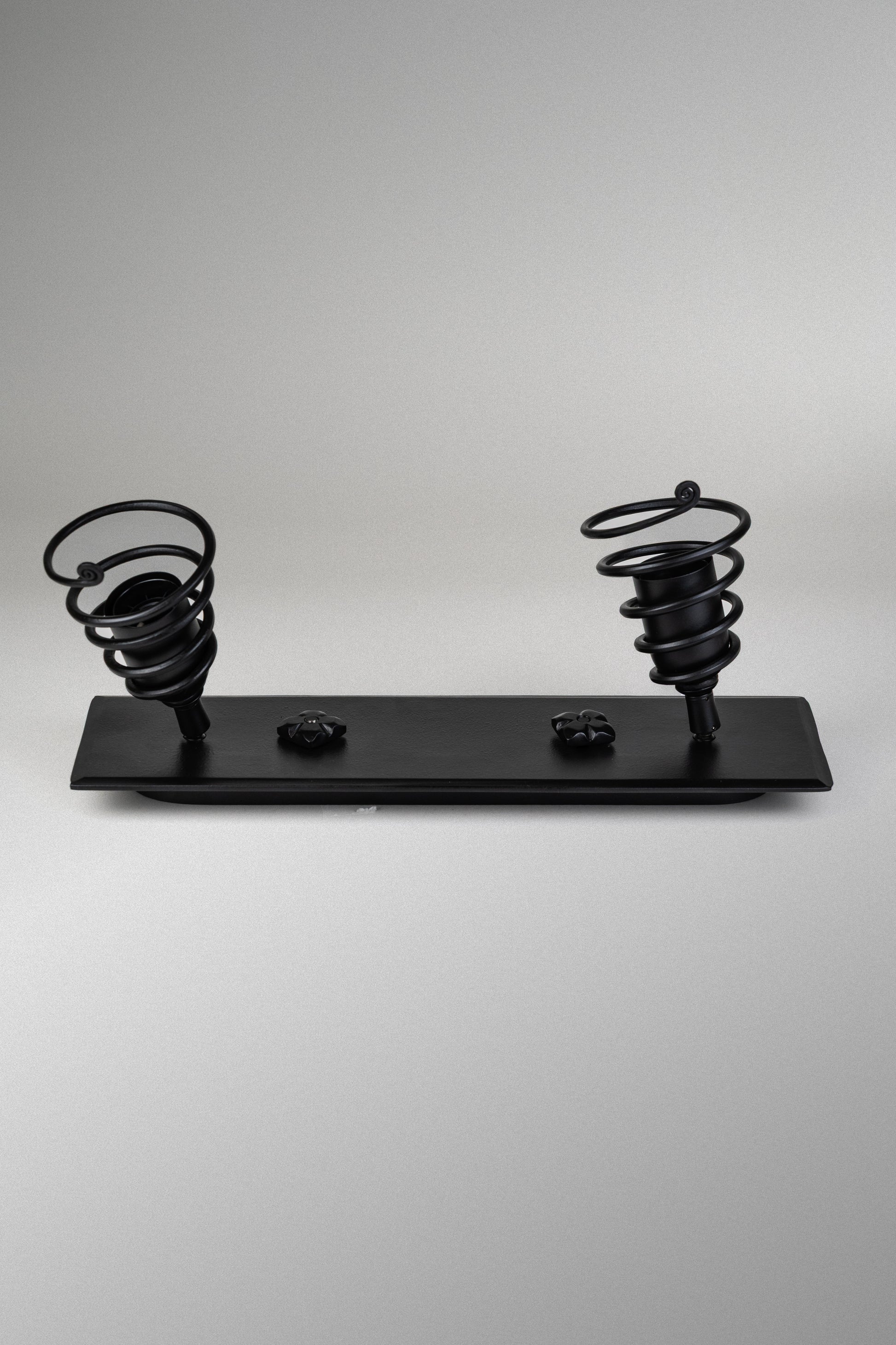 Geschmiedete Wandleuchte – Doppelversion