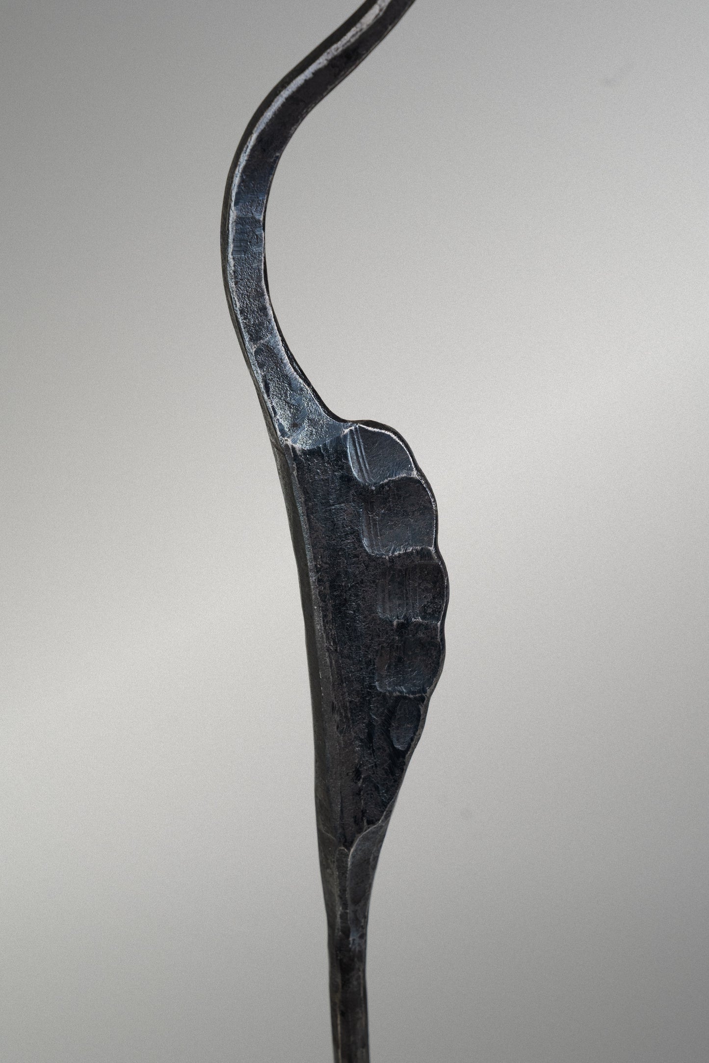 Geschmiedeter Reiher