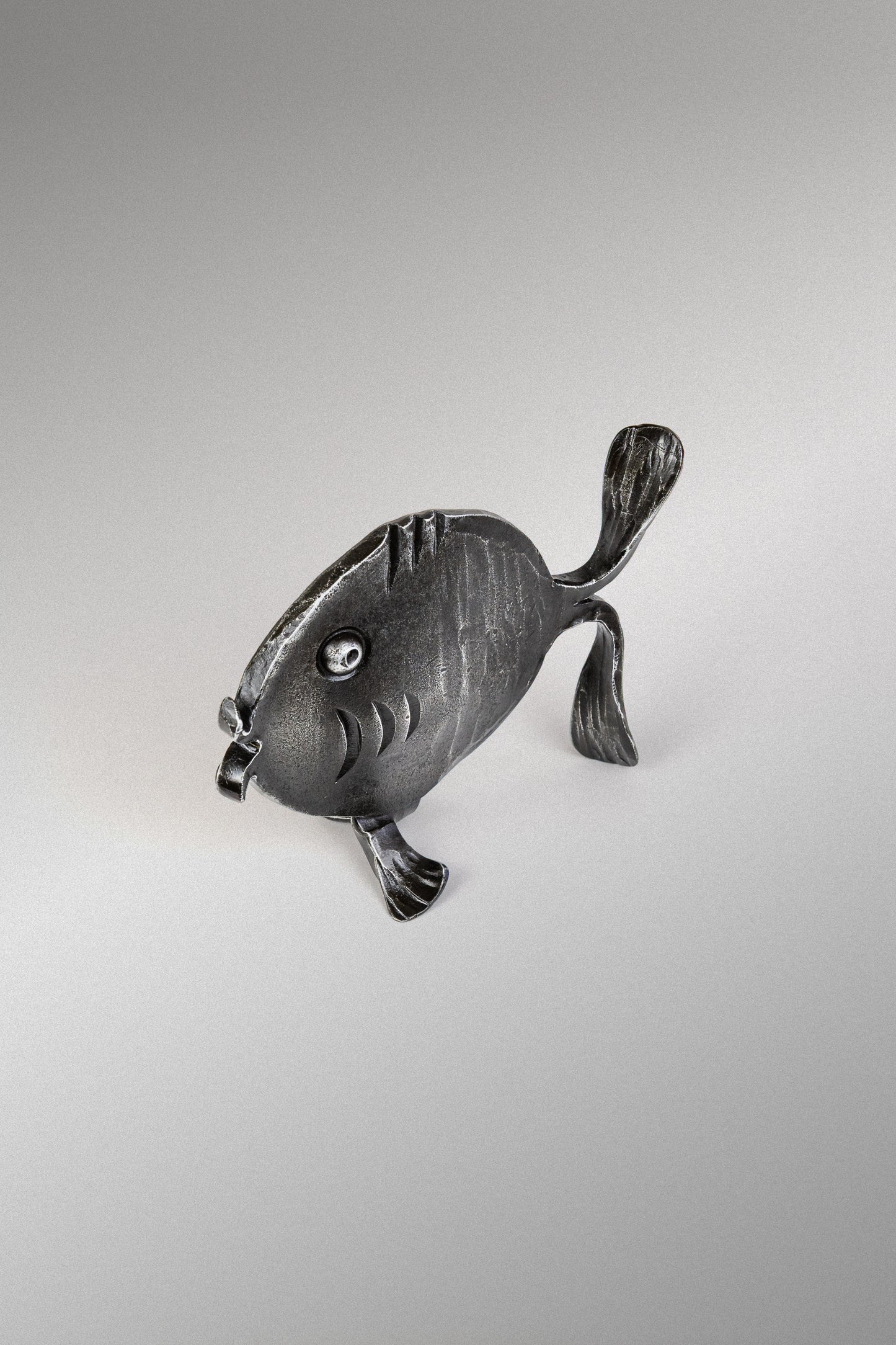 Handgeschmiedeter Fisch