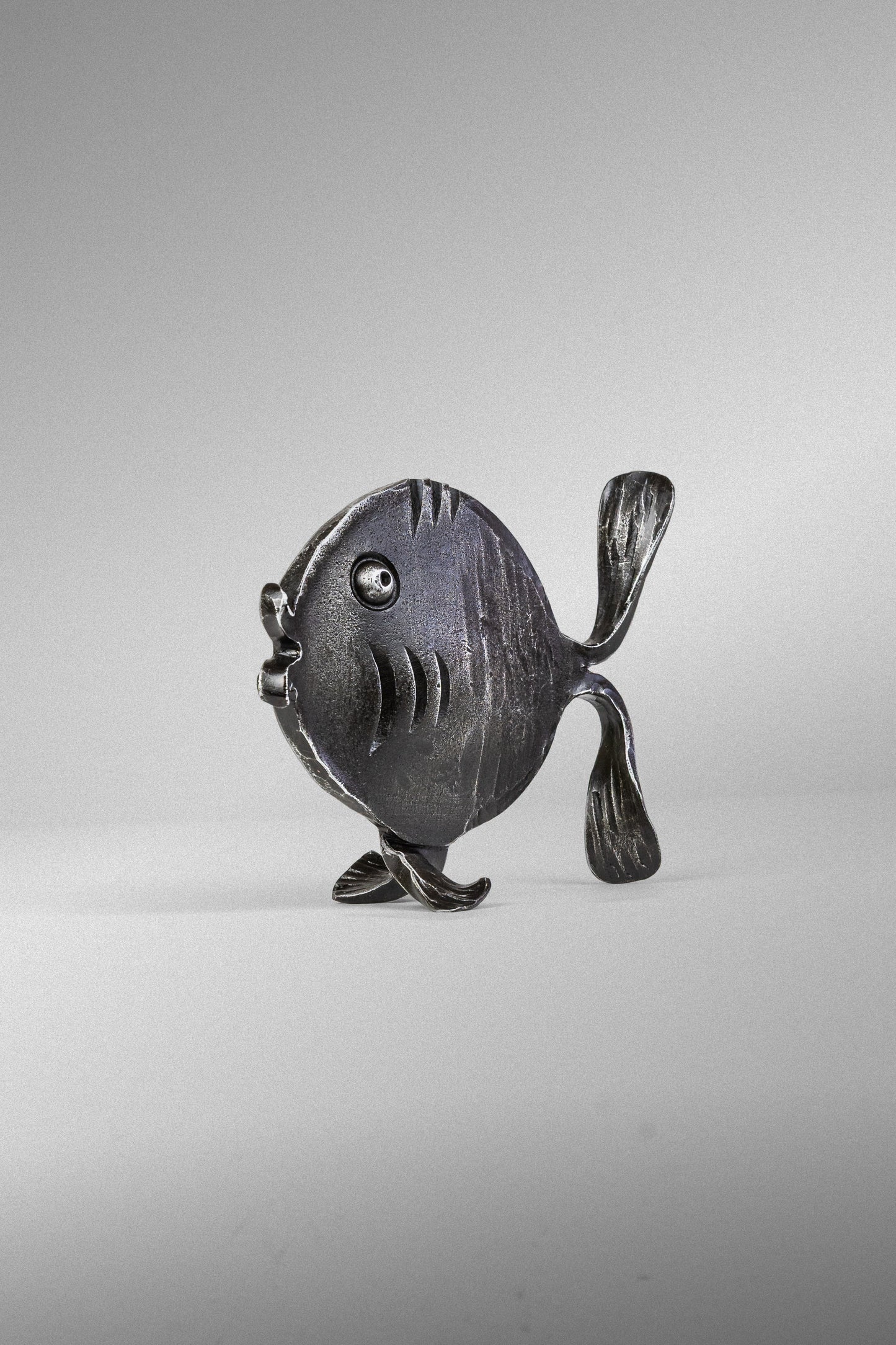 Handgeschmiedeter Fisch